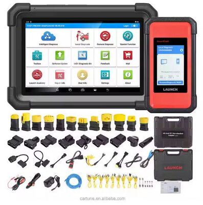 Para lançamento X431 SmartLink C 2.0 Heavy Duty Truck Module para X431 V+ PRO3 PRO5 Suporte 12V/24V passageiros comerciais Nova energia Ca