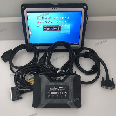 FOR BENZ MB STAR M6 MULTIPLEXER MB SD CONNECT M6 DOIP ferramenta de diagnóstico WIFI para benz XENTRY DAS WIS EPC+CF33 comprimido