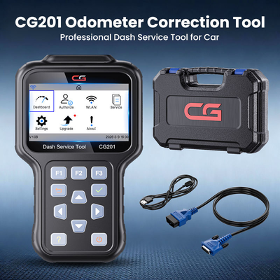 2026 cg201 ferramenta de diagnóstico de carro obd programador de calibração de instrumento atualização gratuita on-line suporte vitalício muitos modelos no mercado