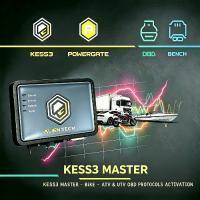 AlienTech KESS3 Master ECU Programmer com Diagnóstico Multiprotocolo e Protocolos Separados de Carro e Bicicleta para OBD e Bench Tuning
