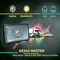 AlienTech KESS3 Master ECU Programador com Protocolo OBD Marine & PWC LCD ECU Remap e Diagnostic de Ajuste de Parâmetros