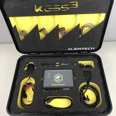 Alientech KESS3 Programador de ECU escravo com ajuste de arranque de banco OBD Cálculos de checksum superrápidos e assinatura de um ano