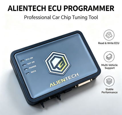 Programador de ECU Alientech KESS V3 com microprocessador 7x mais rápido e ferramenta de ajuste de arranque de banco OBD multi-protocolo com atualização de escravo para mestre