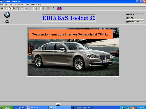BMW ICOM A2+B+C com exposição 6 do software