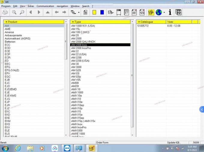 F110 comprimido com For Judit Incado Box Jungheinrich 4 Ferramenta de diagnóstico de empilhadeira com 4.37 Software Parts Catalog Judit ET EN Ferramentas de diagnóstico 33