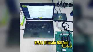 Inicialização de banco OBD do programador Alientech KESS3 ECU TCU